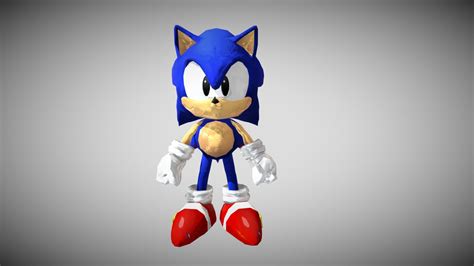 SRB2 Sonic MD2 - Download Free 3D model by mynelo04 [8aae03c] - Sketchfab