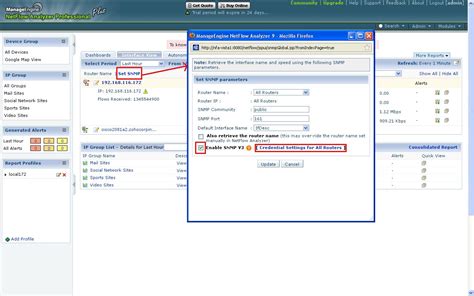 Configuring SNMP v3 on Cisco router and ManageEngine NetFlow Analyzer - ManageEngine Blog