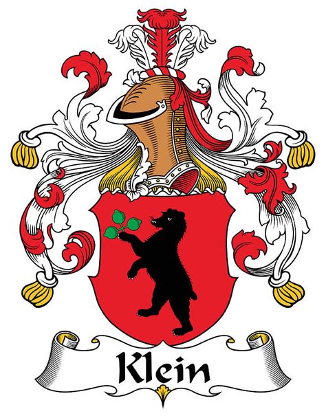 Klein Coat of Arms German Digital Art by Heraldry