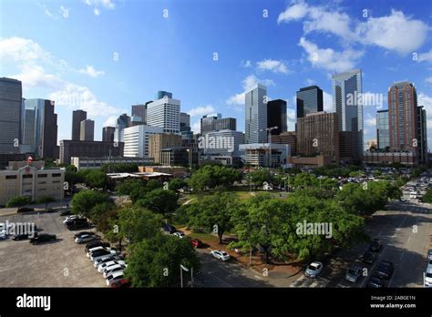 Houston Skyline, Texas Stock Photo - Alamy