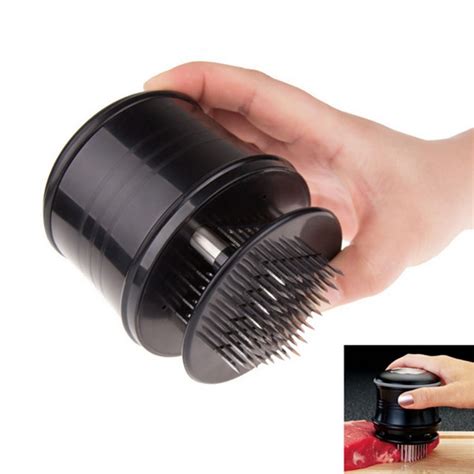 Manual Meat Tenderizer Needle Loose Meat Tenderizer Mallet Stainless ...