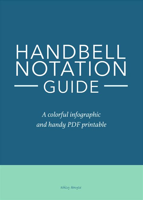 Handbell Notation Guide [Infographic] | Ashley Danyew