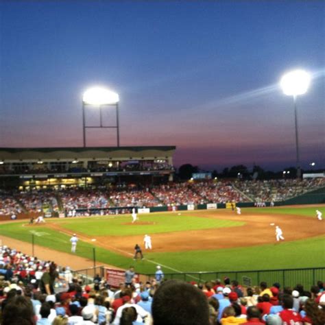 Greensboro Grasshoppers Stadium Packed for an ACC tournament match up ...