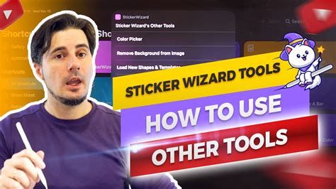 The Sticker Wizard's Other Tools - generate even more stickers on iPad ...