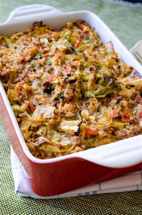 UNSTUFFED CABBAGE CASSEROLE