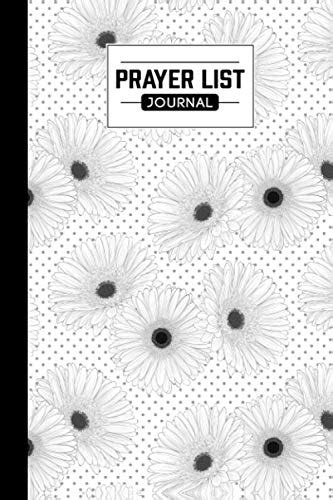 Prayer List Journal: A Daily Record Notebook for Prayers, 120 Pages ...