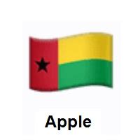 Meaning of 🇬🇼 Flag: Guinea-Bissau Emoji in 26 Languages