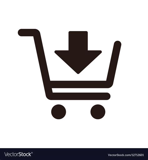 Shopping Cart Icon Vector