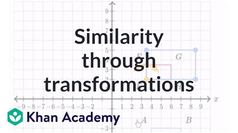 Testing similarity through transformations | Similarity | Geometry | Khan Academy - YouTube