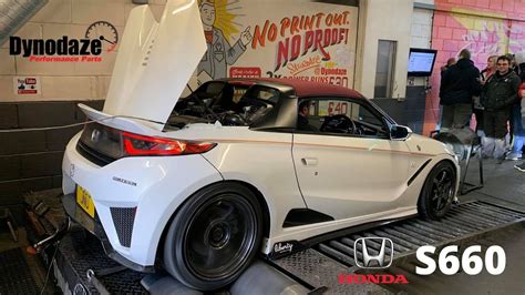 Modified Honda S660 on the Rolling Road | Honda, Honda s, Kei car