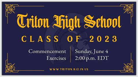 Triton High School Commencement 🎓June 4, 2023 - YouTube