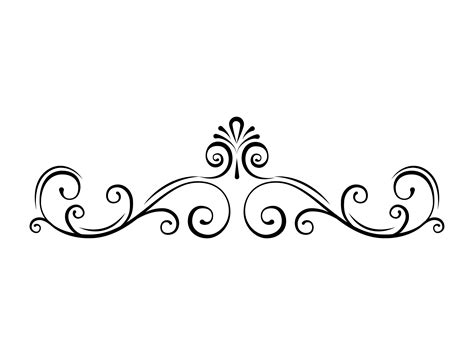 Borders Svg Border Flourish Svg Frame Swirl Svg Dividers | Images and Photos finder