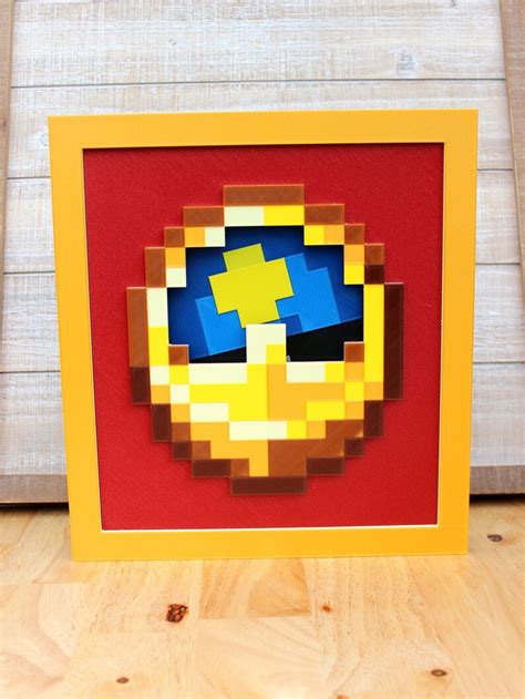 Working Minecraft Wall Clock in Item Frame Tell Real-world - Etsy