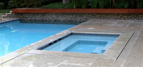 Beverly Hills Pool & Spa Design with Custom Water Feature by John ...