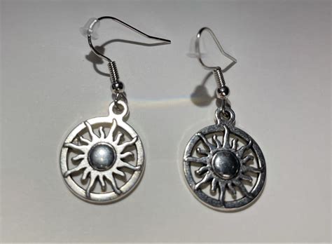 Sun Earrings | Earrings, Jewelry