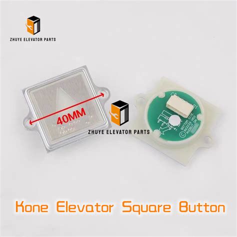 Kone Elevator Square Button- 863233H03