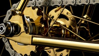 Aurumania Gold Bike Crystal Edition - Bicihome