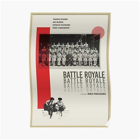 "Battle Royale Movie" Poster by tyloesijy | Redbubble