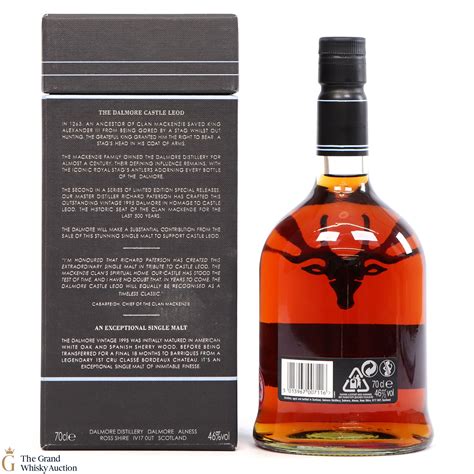 Dalmore - Clan Mackenzie Castle Leod Auction | The Grand Whisky Auction