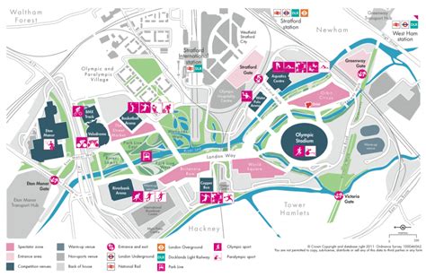 The Olympic Park – New Names, New Map – Mapping London