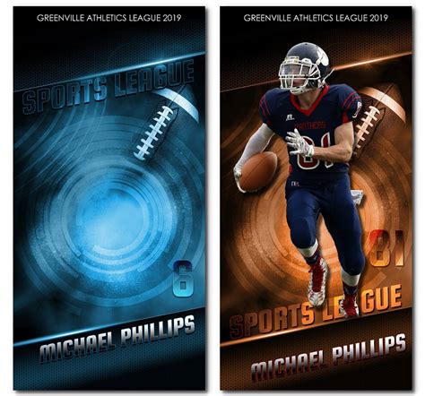 Football Banners ELITE - $19.50 : ARC4Studio | Photoshop Templates for Photographers