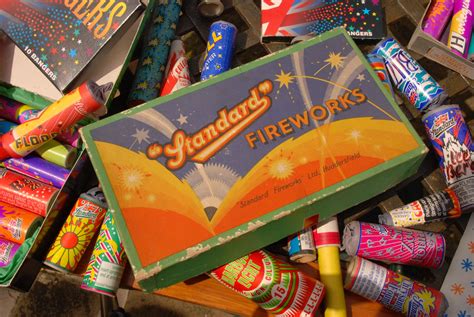 box of fireworks | Standard fireworks, Fireworks box, Vintage fireworks