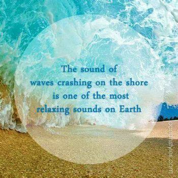 Describe the Sound of Waves Crashing