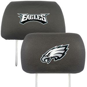 FANMATS Eagles Head Rest Cover 2 Piece