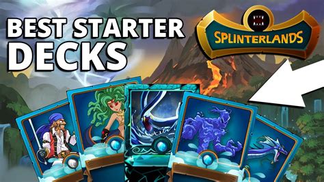 BEST STARTER DECKS for BEGINNERS in SPLINTERLANDS - YouTube