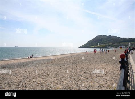 Bray harbour, bray head, beach in Co. Dublin, Ireland Stock Photo - Alamy