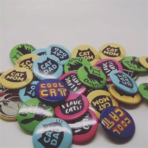 Customized Buttons Custom Buttons 1000 Buttons Logo - Etsy