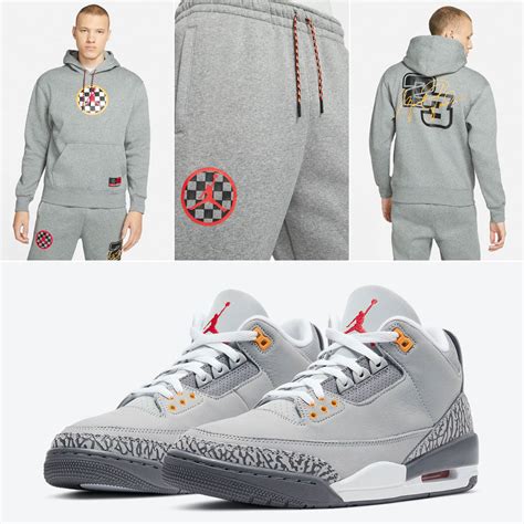 Air Jordan 3 Cool Grey 2021 Hoodie Pants Shirt Outfit