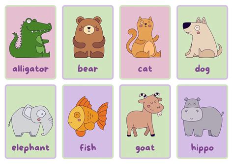 Diy Farm Animal Flash Cards Maritza Lisa Make Flash C - vrogue.co