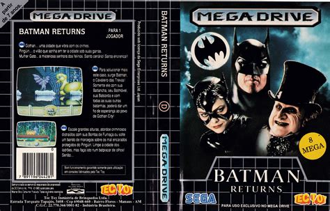 Batman Returns (Mega Drive) - TecToy