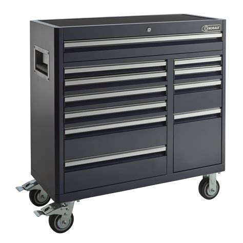 Kobalt 41-in W x 41-in H 11-Drawer Steel Tool Cabinet (Blue) at Lowes.com