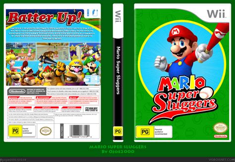 Mario Super Sluggers Wii Box Art Cover by ojoe2000