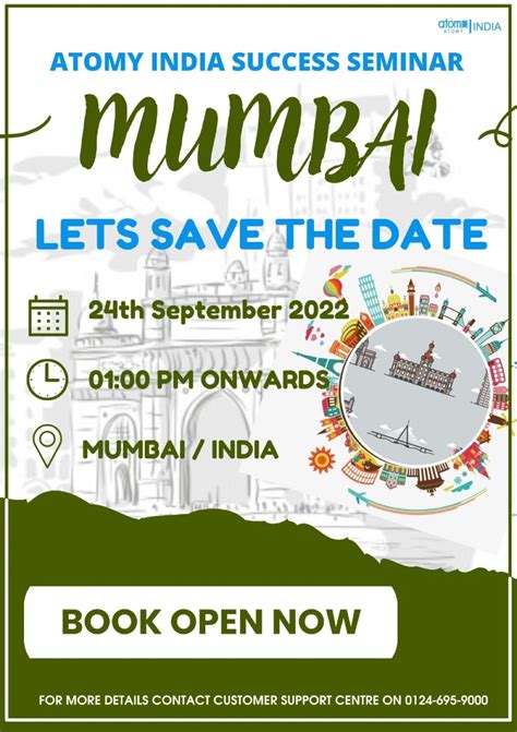 Atomy India Success Seminar Mumbai September 2022 Tickets | Vishnudas ...