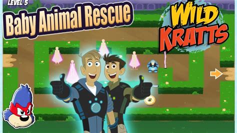 Wild Kratts | PBS Kids Games | Wild Kratts Games to Play | Baby Animal Rescue - YouTube