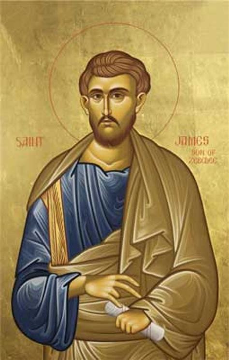 Icon of the Apostle James the son of Zebedee - Twelve Apostles Series - (1JA11) - Uncut Mountain ...