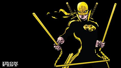 Yellow and black character, Iron Fist, Marvel Comics HD wallpaper ...