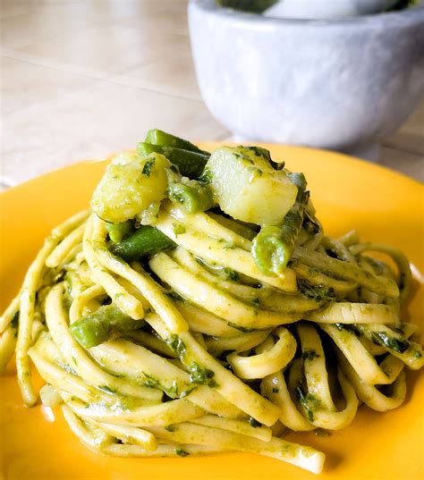 How to Make Trenette al Pesto | Authentic Italian Pesto Recipe