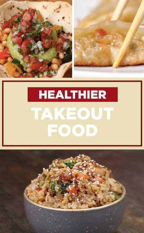 Make these healthier versions of your favorite take-out foods! | Cooking recipes, Recipes ...