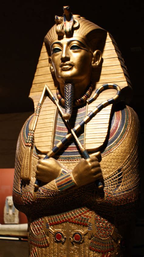 King Tut Replica at Rosicrucian Egyptian Museum | Located in… | Flickr