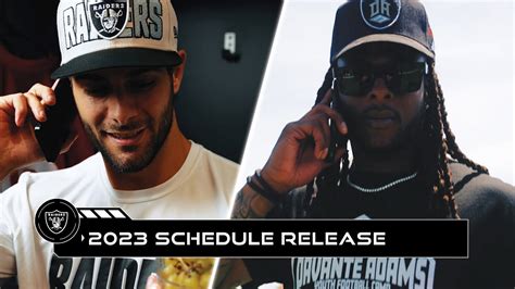 We Got the Dates! | Las Vegas Raiders’ 2023 Schedule Reveal | NFL - Win ...