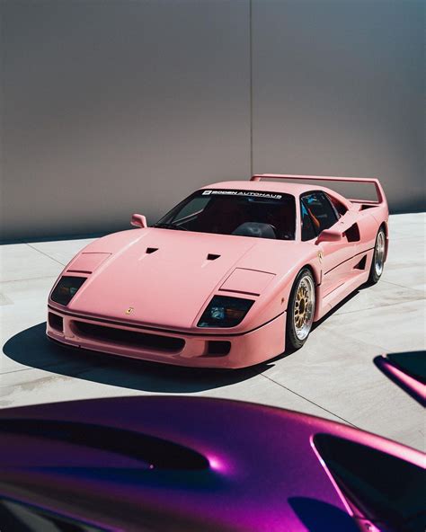 2022 SEMA-Bound Pink Ferrari F40 Is Real and It Packs a $30,000 ...