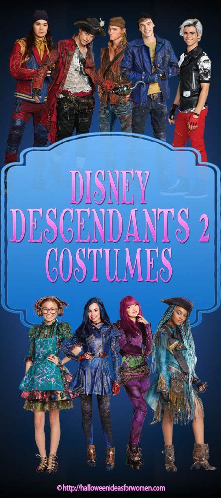 Disney Descendants 2 Costumes | Halloween Ideas For Women