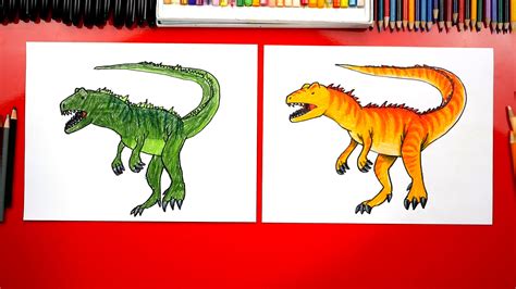 Lips To Draw With Fruit ~ Allosaurus Gatling Spotlight Artforkidshub ...