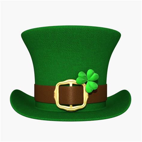 leprechaun s hat 3d obj