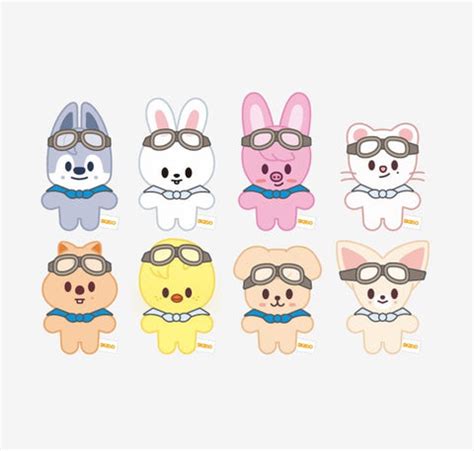 STRAY KIDS - SKZOO - Official Merchandise - PILOT : FOR 5 STAR - PLUSH ...