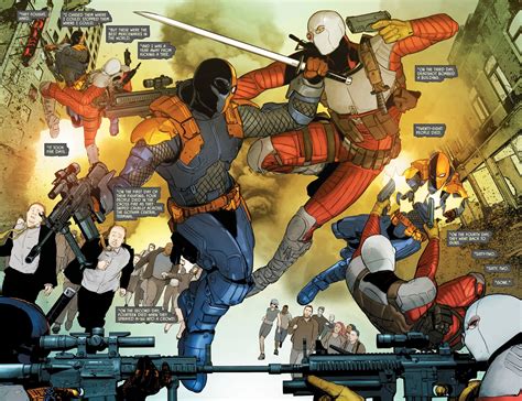 The Deathstroke Files: Deathstroke vs. Deadshot: The War of Jokes and Riddles